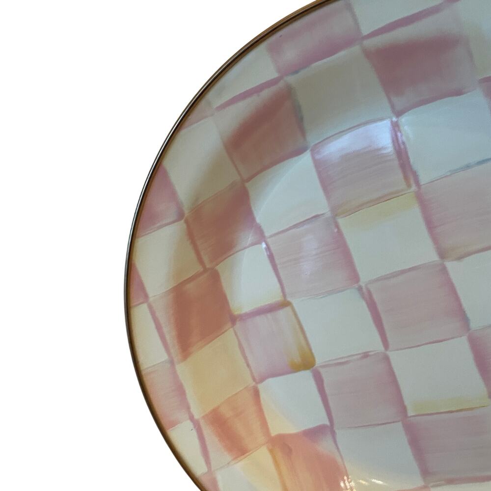 NEW Mackenzie-Childs Rosy Check Pie Plate - Picture 10 of 13